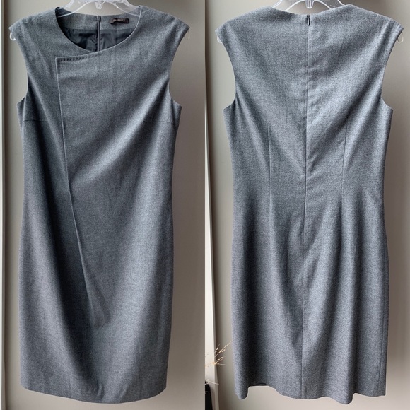 peserico Dresses & Skirts - Peserico Gray sleeveless sheath Dress